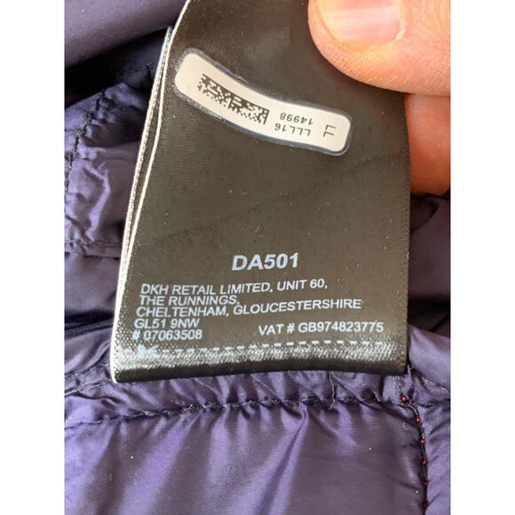 Superdry Mens Wave Quilt Red Puffer Jacket L RD10388 Fitted GUC - Picture 6 of 16